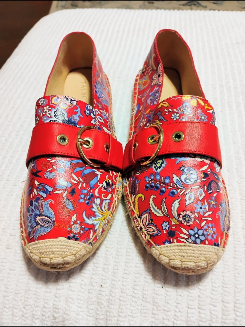 Talbots slip espadrille